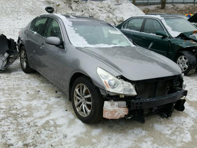 JNKBV61F68M264486 - 2008 INFINITI G35 GRAY photo 1