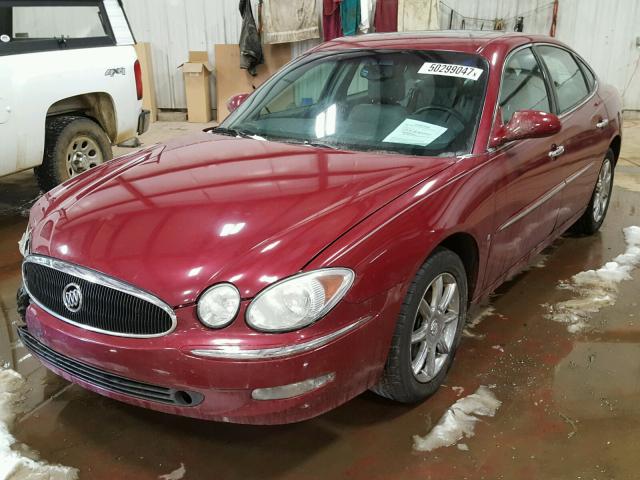 2G4WE587861201521 - 2006 BUICK LACROSSE C RED photo 2