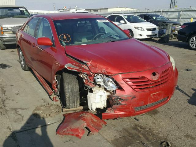 4T1BE46K09U409952 - 2009 TOYOTA CAMRY BASE RED photo 1