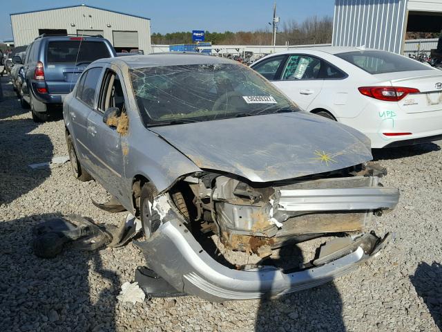 1G1AK52F557604387 - 2005 CHEVROLET COBALT SILVER photo 1