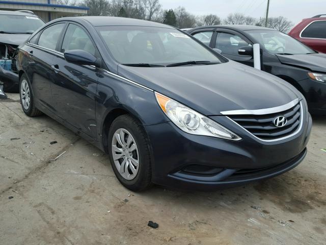 5NPEB4AC1DH565799 - 2013 HYUNDAI SONATA GLS BLUE photo 1