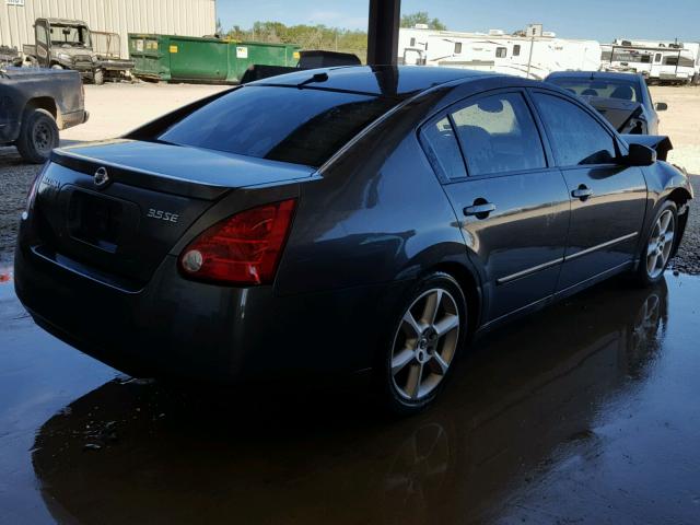 1N4BA41E75C861727 - 2005 NISSAN MAXIMA SE SILVER photo 4