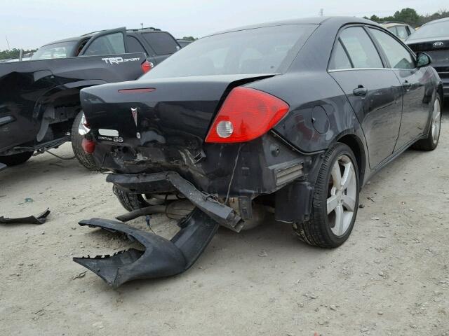 1G2ZF57B384169867 - 2008 PONTIAC G6 VALUE L BLACK photo 4