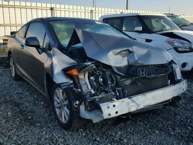 2HGFG3B83CH543547 - 2012 HONDA CIVIC EX GRAY photo 1