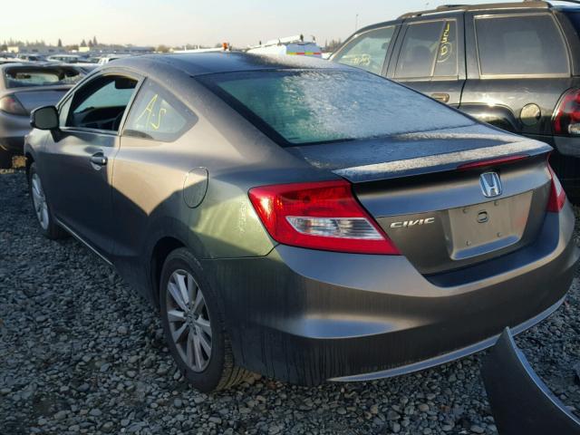 2HGFG3B83CH543547 - 2012 HONDA CIVIC EX 灰色 照片 3
