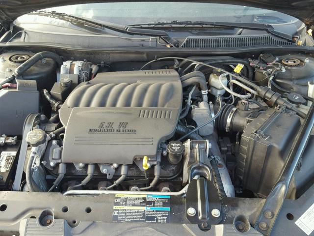 2G1WL15C269262393 - 2006 CHEVROLET MONTE CARL BLACK photo 7