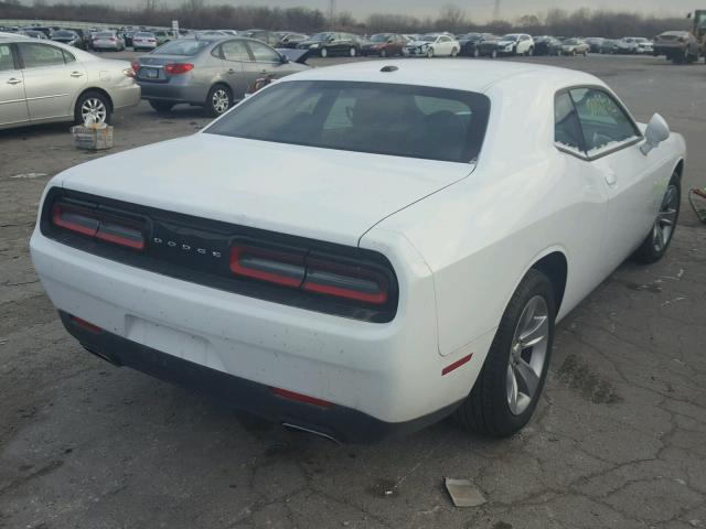 2C3CDZAG9GH148580 - 2016 DODGE CHALLENGER WHITE photo 4