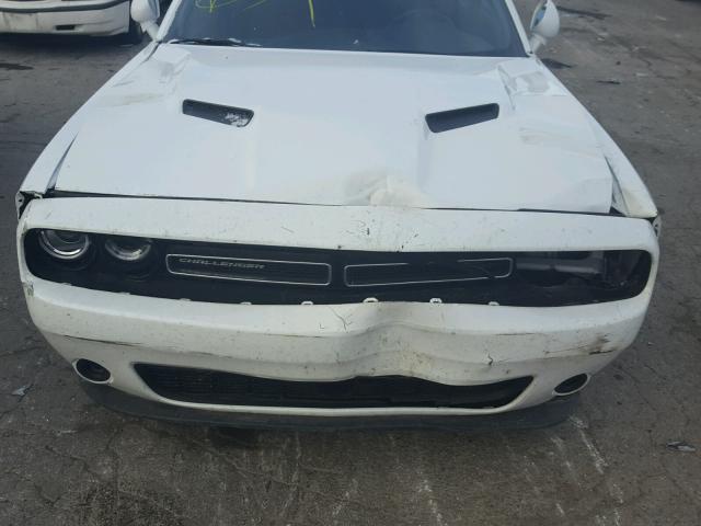 2C3CDZAG9GH148580 - 2016 DODGE CHALLENGER WHITE photo 9