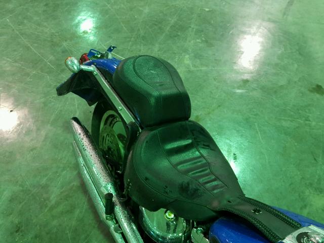 1HD1BXB134Y034811 - 2004 HARLEY-DAVIDSON FLSTFI BLUE photo 6