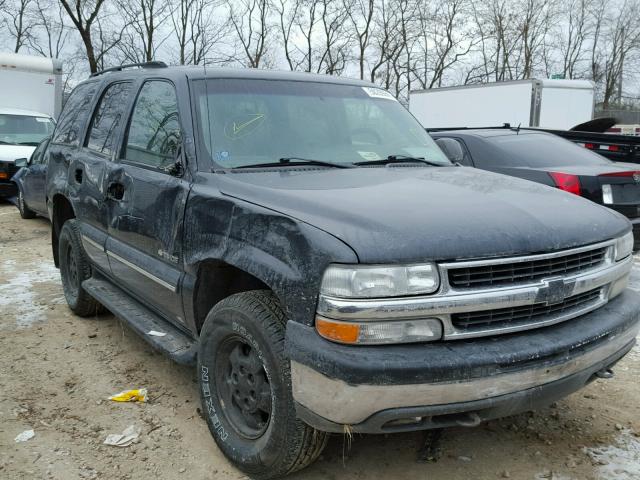 1GNEK13Z03J228733 - 2003 CHEVROLET TAHOE K150 BLACK photo 1