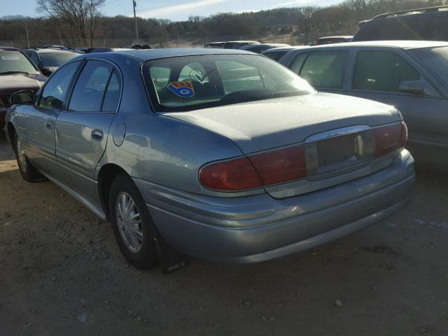 1G4HP52KX34189291 - 2003 BUICK LESABRE CU BLUE photo 3