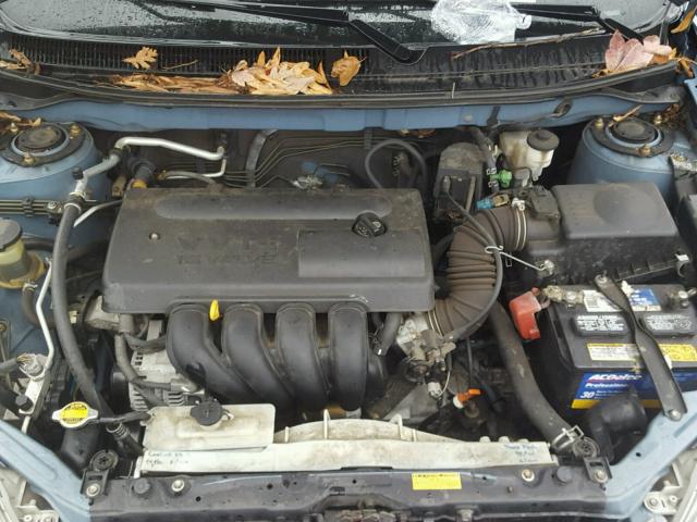 2T1KR32E74C182929 - 2004 TOYOTA COROLLA MA BLUE photo 7