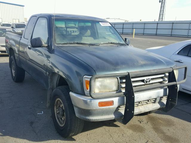 JT4UN22D3T0020293 - 1996 TOYOTA T100 XTRAC GREEN photo 1