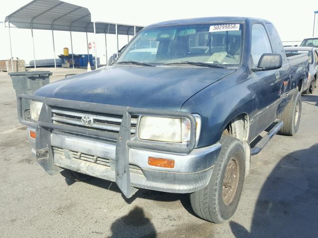 JT4UN22D3T0020293 - 1996 TOYOTA T100 XTRAC GREEN photo 2