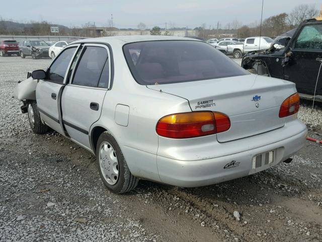 1Y1SK52881Z401727 - 2001 CHEVROLET GEO PRIZM 灰色 照片 3