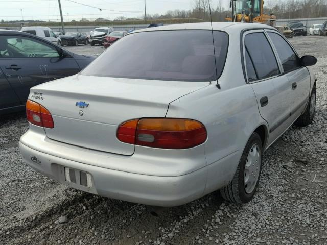 1Y1SK52881Z401727 - 2001 CHEVROLET GEO PRIZM 灰色 照片 4