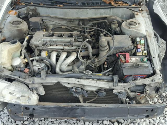 1Y1SK52881Z401727 - 2001 CHEVROLET GEO PRIZM GRAY photo 7