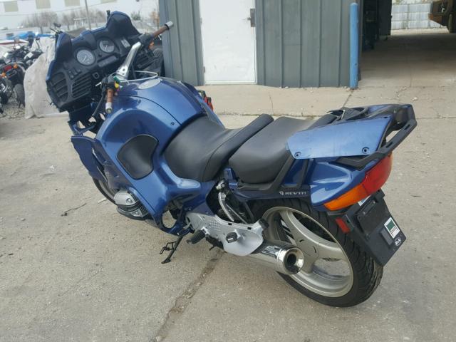 WB1041802T0441600 - 1996 BMW R1100 RT BLUE photo 3
