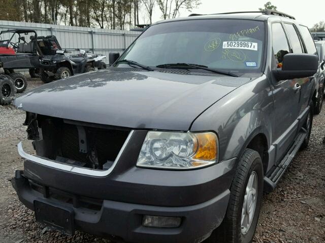 1FMPU15555LA92088 - 2005 FORD EXPEDITION GRAY photo 2