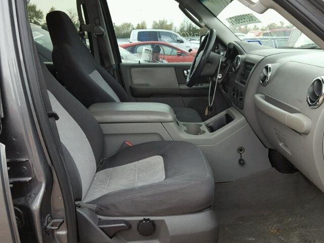 1FMPU15555LA92088 - 2005 FORD EXPEDITION GRAY photo 5