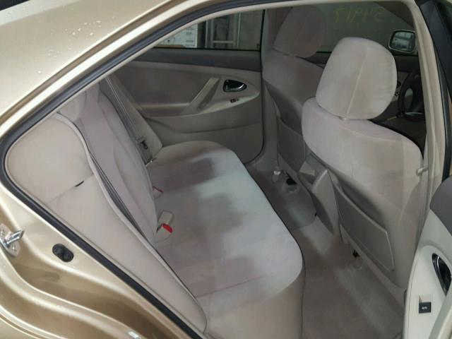 4T1BF3EK3BU134558 - 2011 TOYOTA CAMRY BASE GOLD photo 6