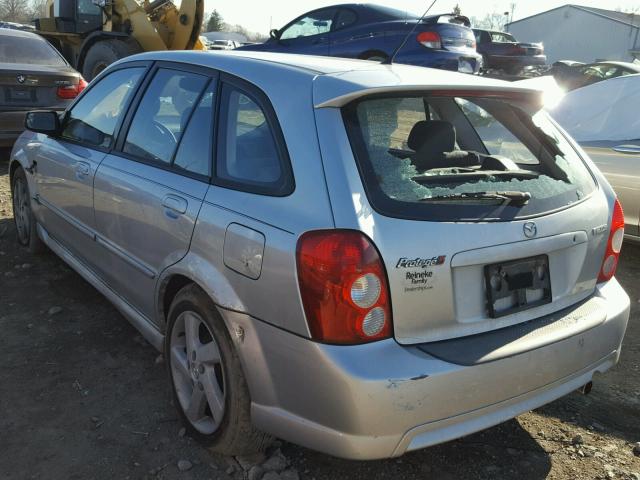 JM1BJ245931215768 - 2003 MAZDA PROTEGE PR SILVER photo 3