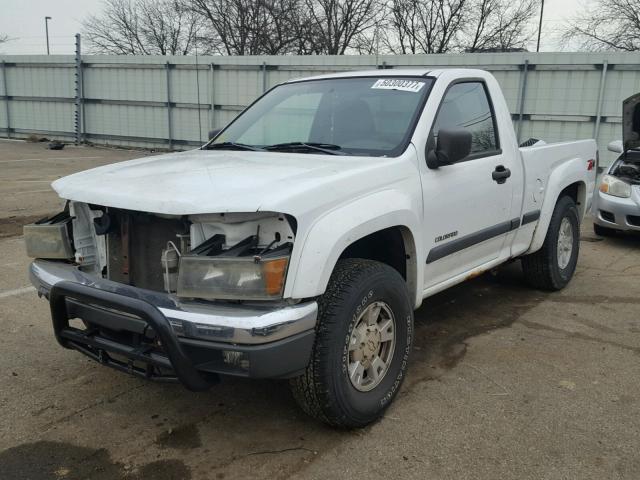 1GCDT146948124658 - 2004 CHEVROLET COLORADO WHITE photo 2