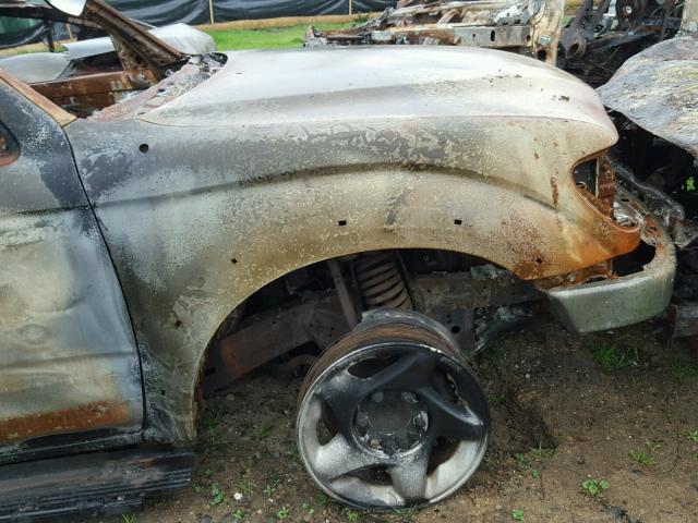 5TEGN92N92Z136045 - 2002 TOYOTA TACOMA DOU BURN photo 9