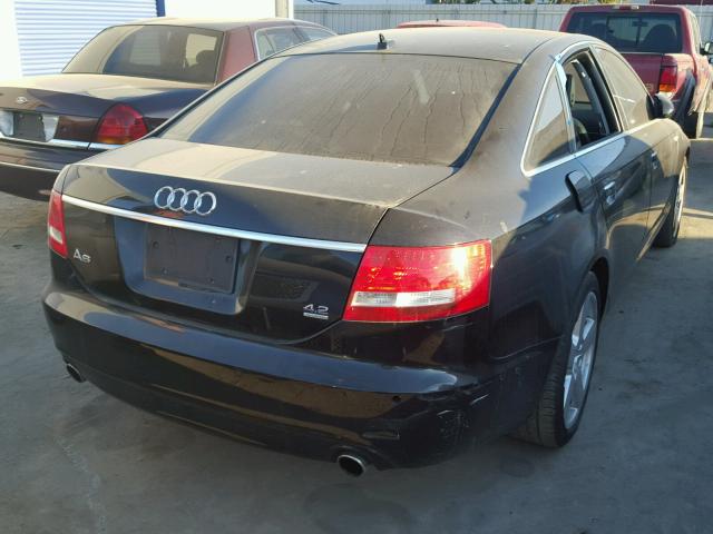 WAUEV74F47N119646 - 2007 AUDI A6 S-LINE BLACK photo 4