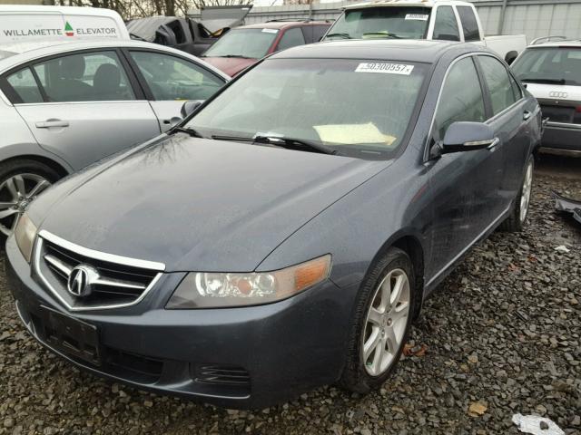 JH4CL96854C037019 - 2004 ACURA TSX GREEN photo 2