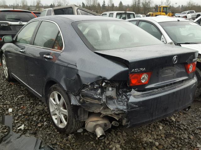JH4CL96854C037019 - 2004 ACURA TSX GREEN photo 3