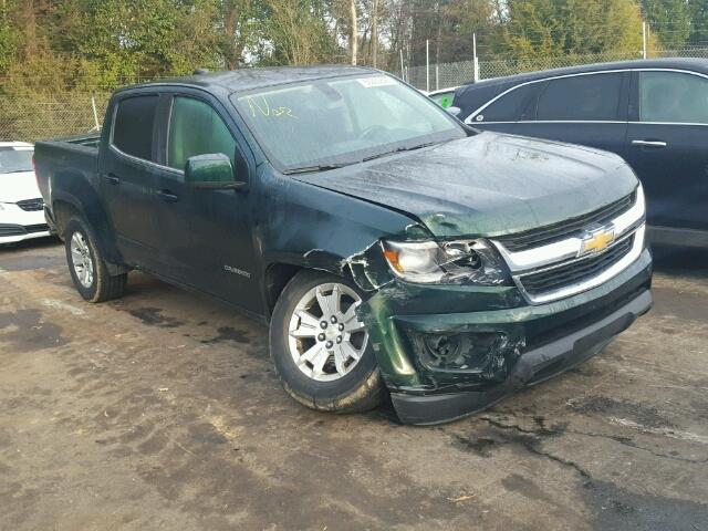 1GCGSBEA7F1156335 - 2015 CHEVROLET COLORADO L GREEN photo 1