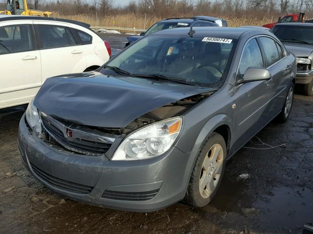 1G8ZS57B38F254360 - 2008 SATURN AURA XE GRAY photo 2