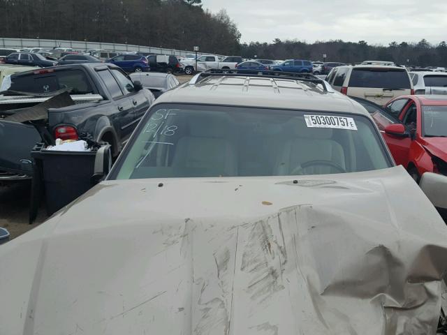 5LMEU88H94ZJ21557 - 2004 LINCOLN AVIATOR TAN photo 7