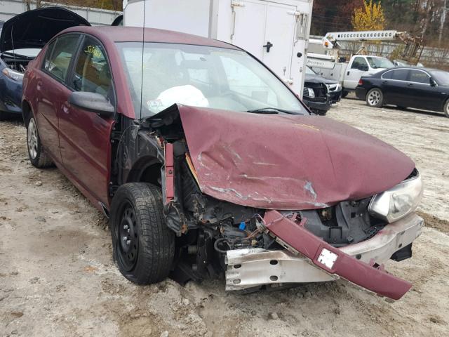 1G8AJ52F74Z217492 - 2004 SATURN ION LEVEL RED photo 1