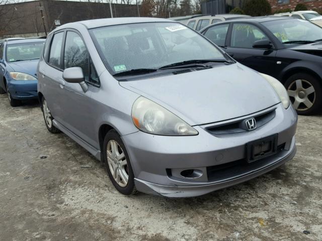 JHMGD37698S032166 - 2008 HONDA FIT SPORT SILVER photo 1