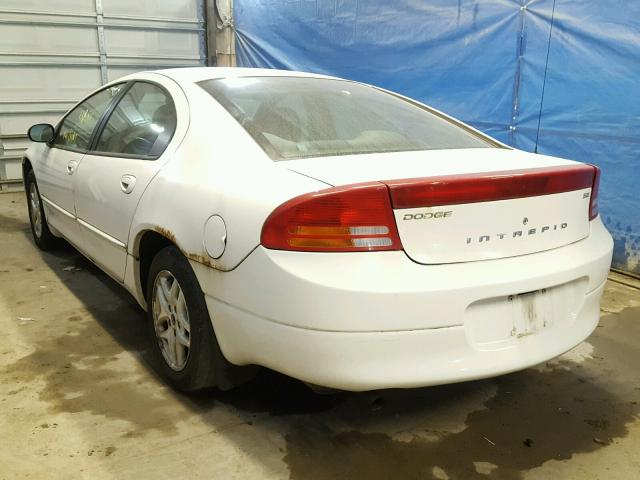 2B3HD46R22H313510 - 2002 DODGE INTREPID S Ağ foto 3