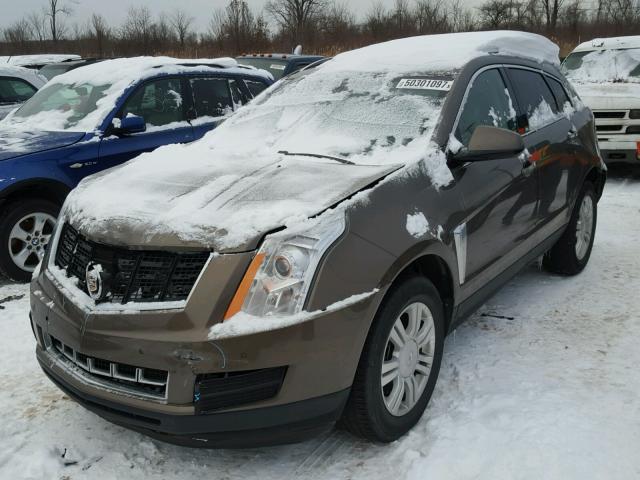 3GYFNBE37ES556570 - 2014 CADILLAC SRX LUXURY BROWN photo 2