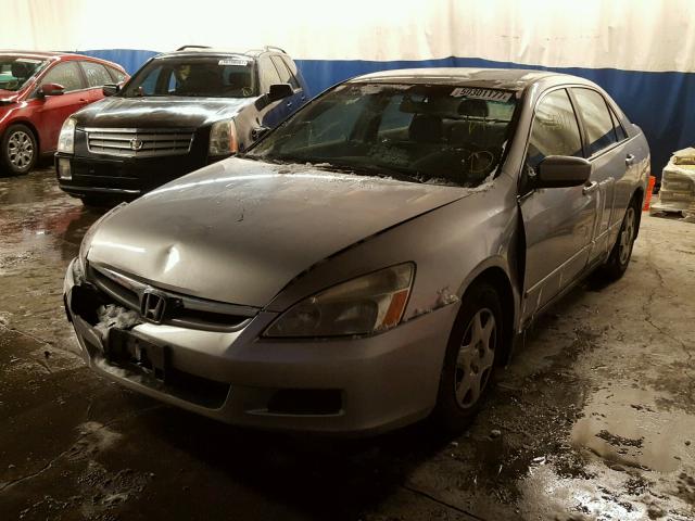 JHMCM56487C016897 - 2007 HONDA ACCORD LX SILVER photo 2