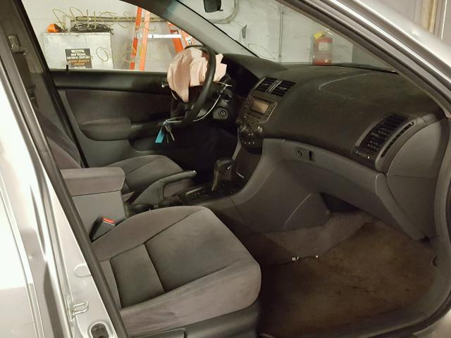 JHMCM56487C016897 - 2007 HONDA ACCORD LX SILVER photo 5