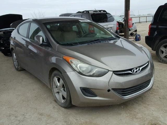 5NPDH4AE1DH242476 - 2013 HYUNDAI ELANTRA GL TAN photo 1