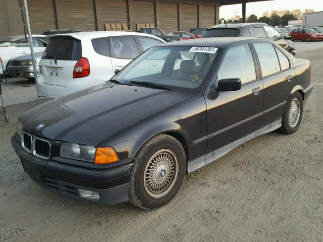 WBACB3310PFE12360 - 1993 BMW 325 I BLACK photo 2