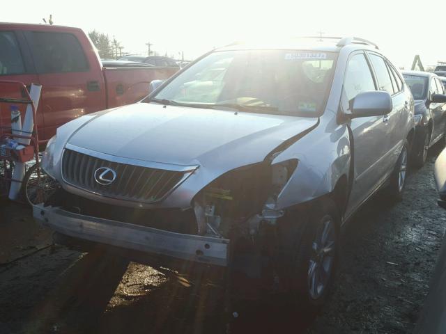 2T2HK31U19C111137 - 2009 LEXUS RX 350 SILVER photo 2