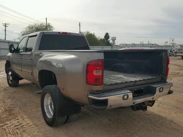 1GC4K1C83CF182491 - 2012 CHEVROLET SILVERADO TAN photo 3