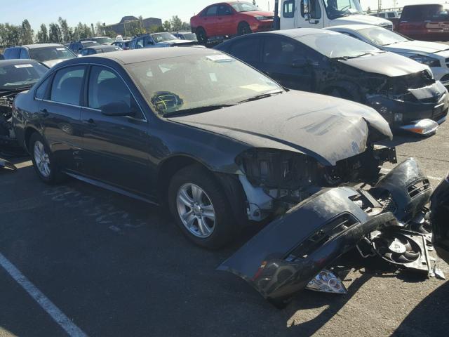 2G1WA5E35E1132876 - 2014 CHEVROLET IMPALA LIM CHARCOAL photo 1