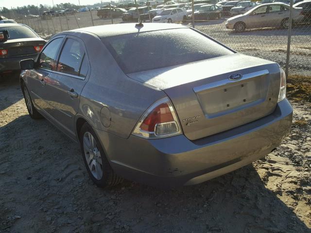 3FAHP08Z29R215478 - 2009 FORD FUSION SEL SILVER photo 3