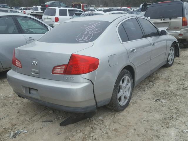 JNKCV51E43M024450 - 2003 INFINITI G35 WHITE photo 4