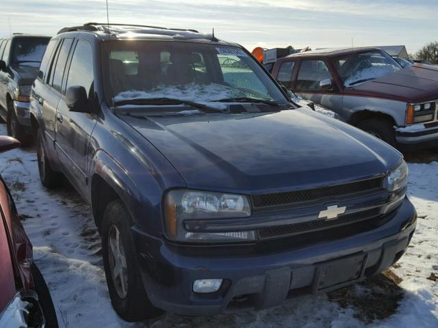 1GNDT13SX42255719 - 2004 CHEVROLET TRAILBLAZE BLUE photo 1