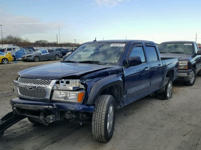 1GCJTCDE9A8116013 - 2010 CHEVROLET COLORADO L BLUE photo 2