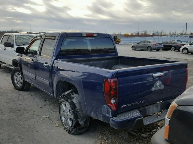1GCJTCDE9A8116013 - 2010 CHEVROLET COLORADO L BLUE photo 3